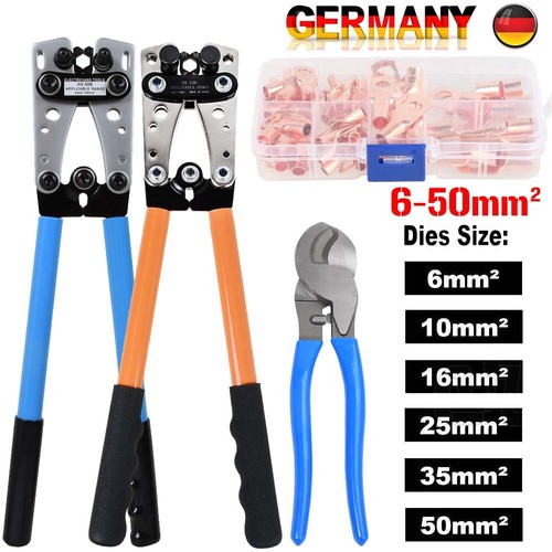 Crimpzange kabelschuhe set - crimpzange,